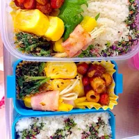 4/10💖旦那弁当 ＆ 自分弁当💖|いのちい👑さん