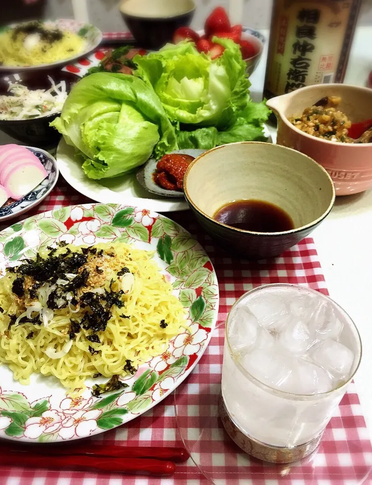 Snapdishの料理写真:和風つけ麺🎵|marron(まろん)さん