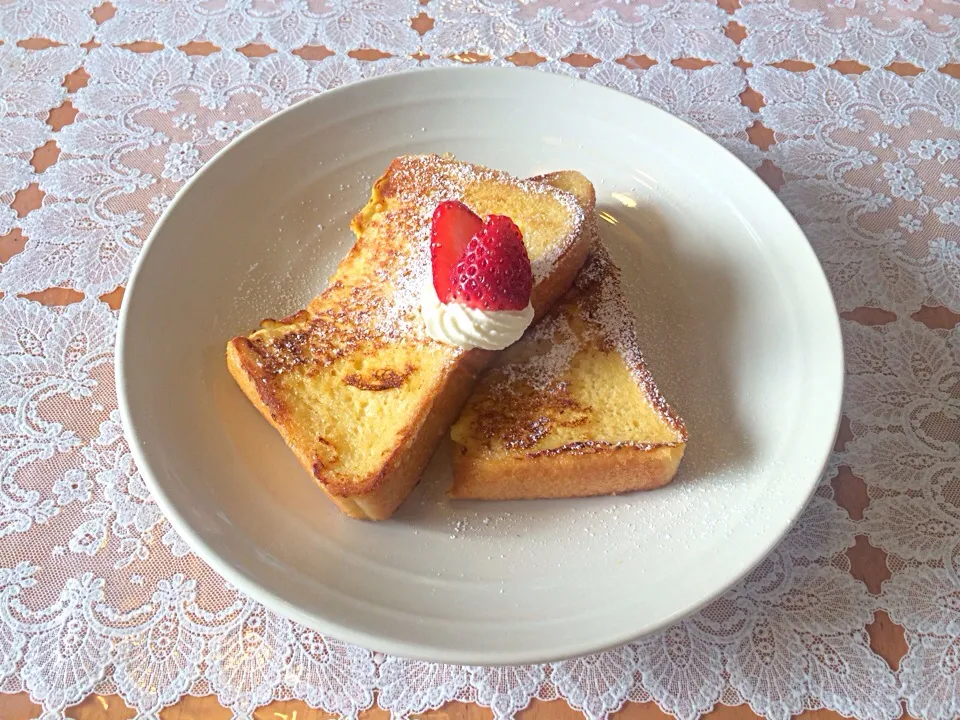 フレンチトースト|ひろうさぎさん