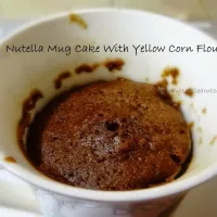 Snapdishの料理写真:2 minutes microwave nutella mug cake|Letzlearntocookさん