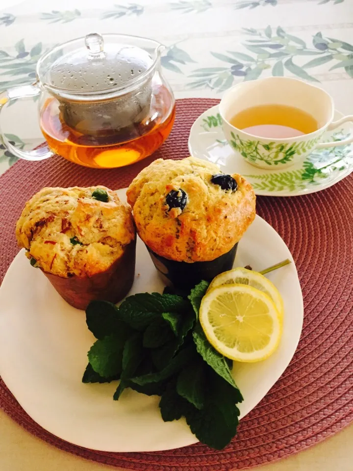 Muffins salés 2種|la pêcheさん