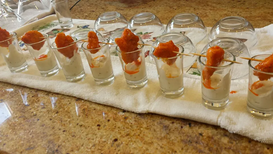 Buffalo Shooters- Boneless Buffalo Nuggets & Ranch Dressing #BassTaste #foodporn|BASS.TASTEさん