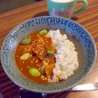 焼き天豆のカレー|ちさん