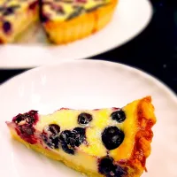 blueberry cheese pie|ricoさん