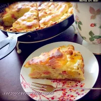 Snapdishの料理写真:さつまいもとりんごのケーキ♬