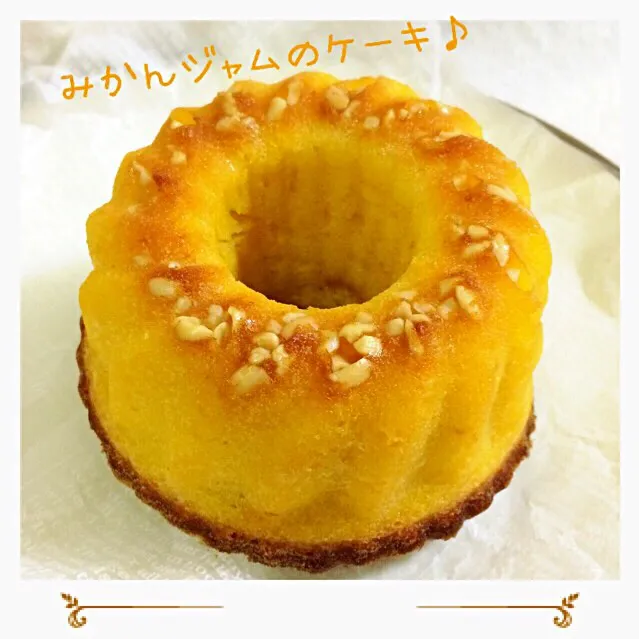 りずむさんの料理 柚子ジャムパウンドケーキ✨で、みかんジャムのケーキ♪|ましてさん