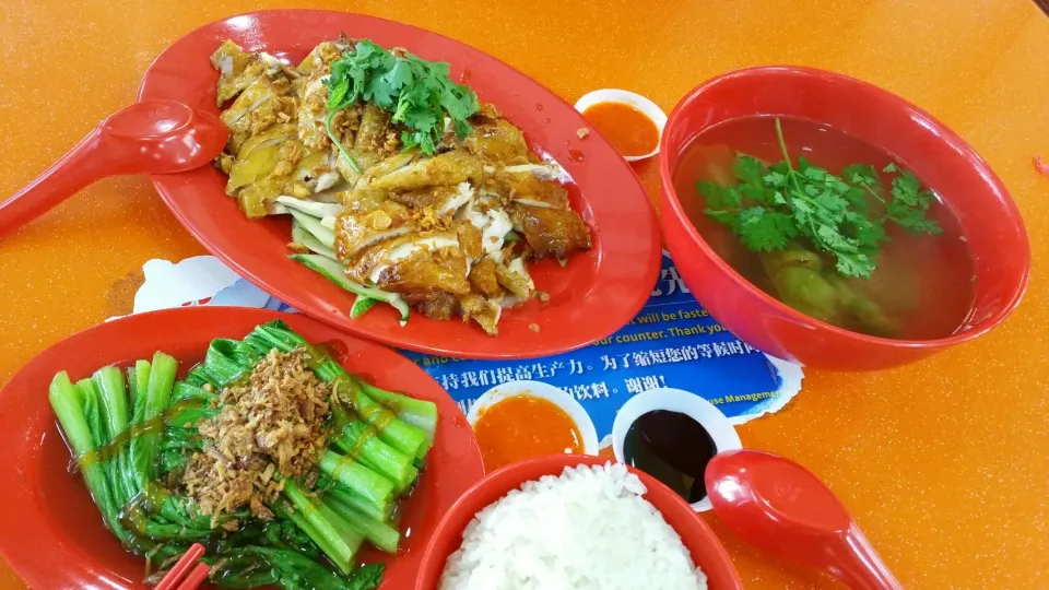 Have you tried our locally famous chicken rice?|秋平さん