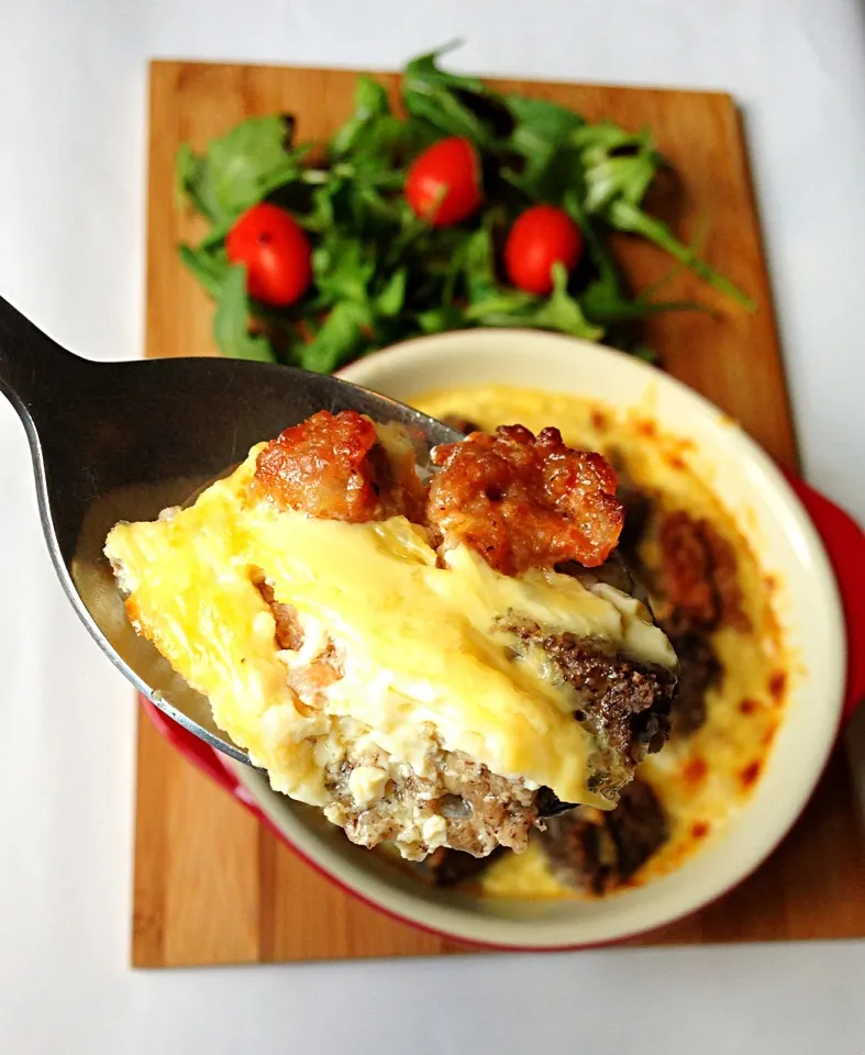 Savory bread pudding|coxiella24さん