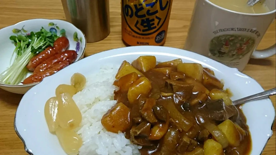 ブナシメジとレバー肉のカレー|Shinji Matsuokaさん