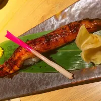 Snapdishの料理写真:Unagi sushi 🍘|Stamp P.さん