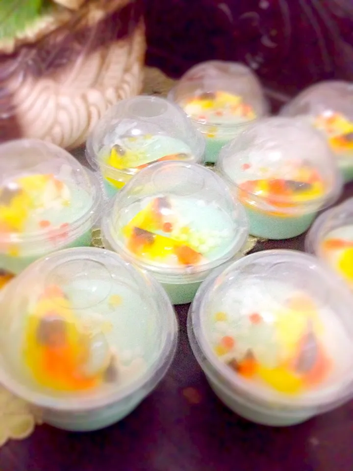 Koi fish pudding|Happy Dessertさん