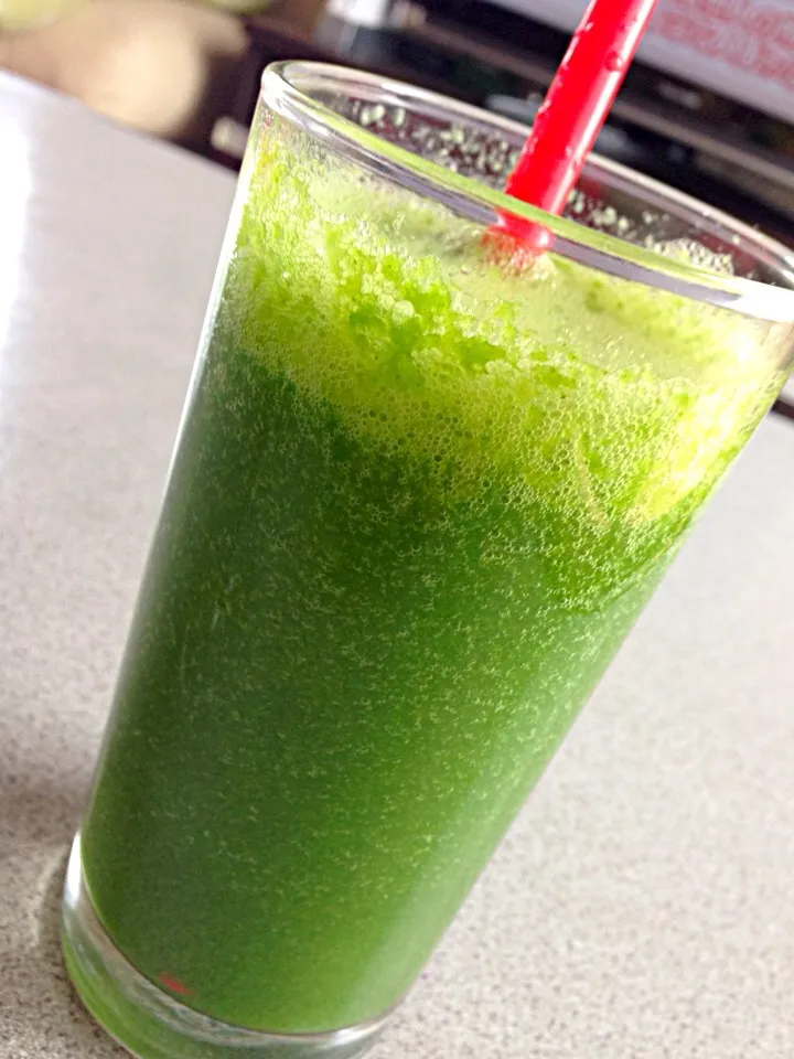 My breakfast today 'green smoothie|viviさん