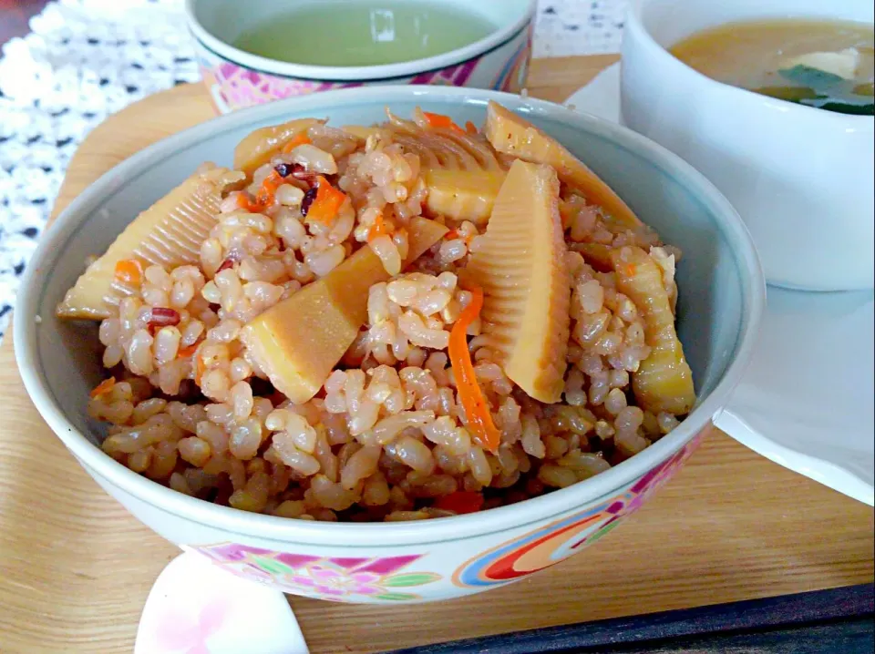 たけのこ玄米炊き込みご飯♪|亜依さん