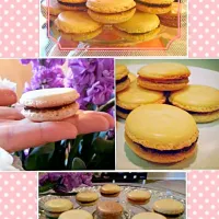 Snapdishの料理写真:Macarons by me 😗|Mathura Sadovskyさん