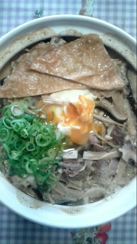 牛肉とキノコの味噌煮込みうどん|畑山寧々さん