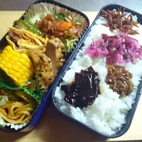 Snapdishの料理写真:4月13日のお弁当|m。さん