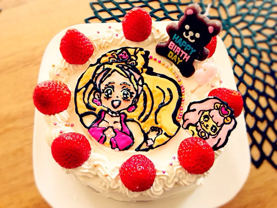 プリンセスプリキュアケーキ|チーミーさん