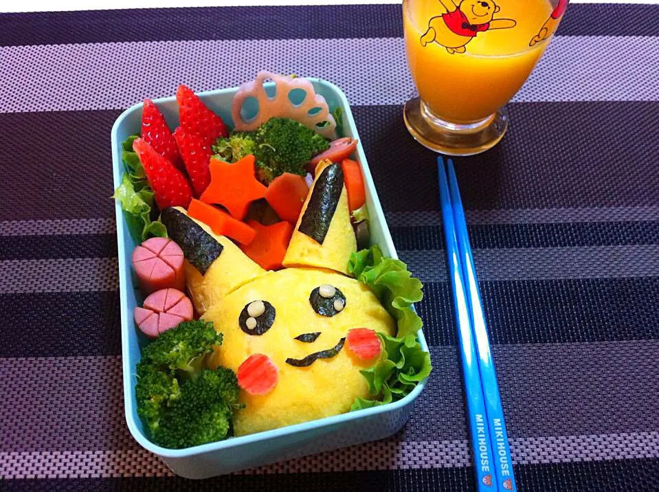 pikachu bento😋|Airene Cailoさん