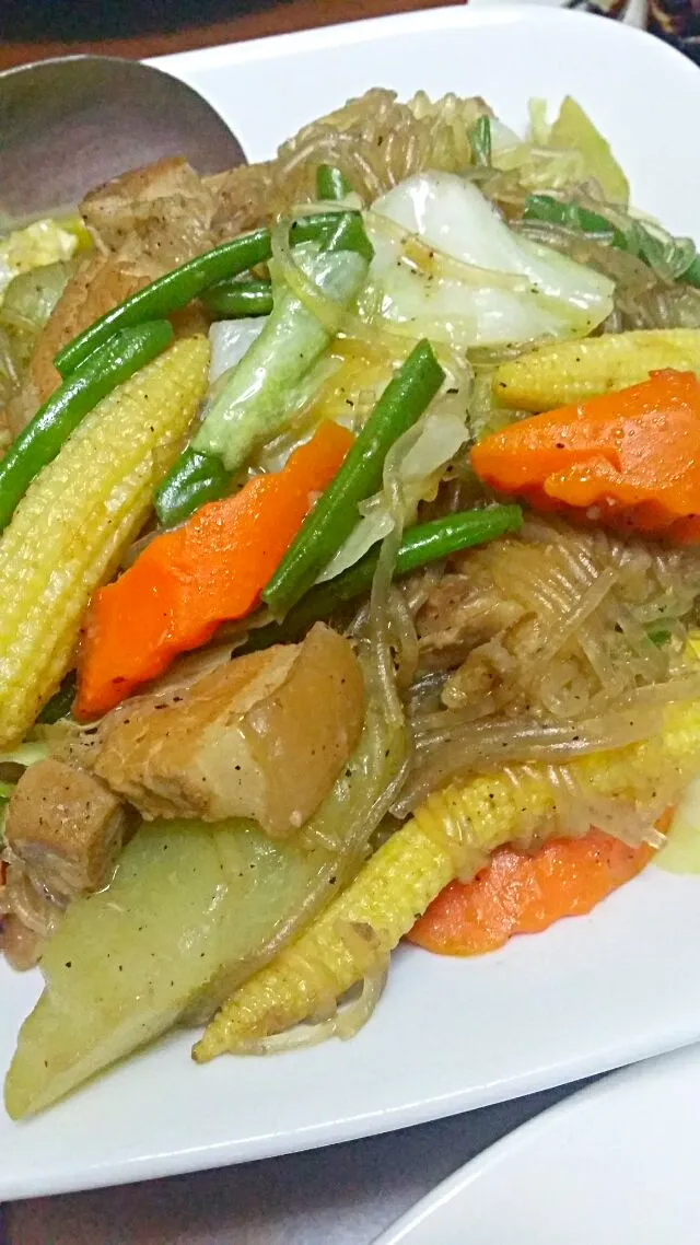 Sauted Vegies with Sotanghon|Irene Lee Del Rosarioさん