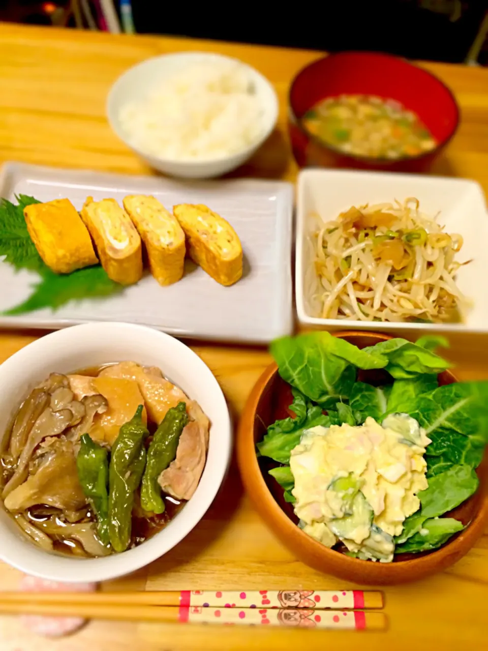 鳥もも肉と舞茸の煮物|うーろんさん