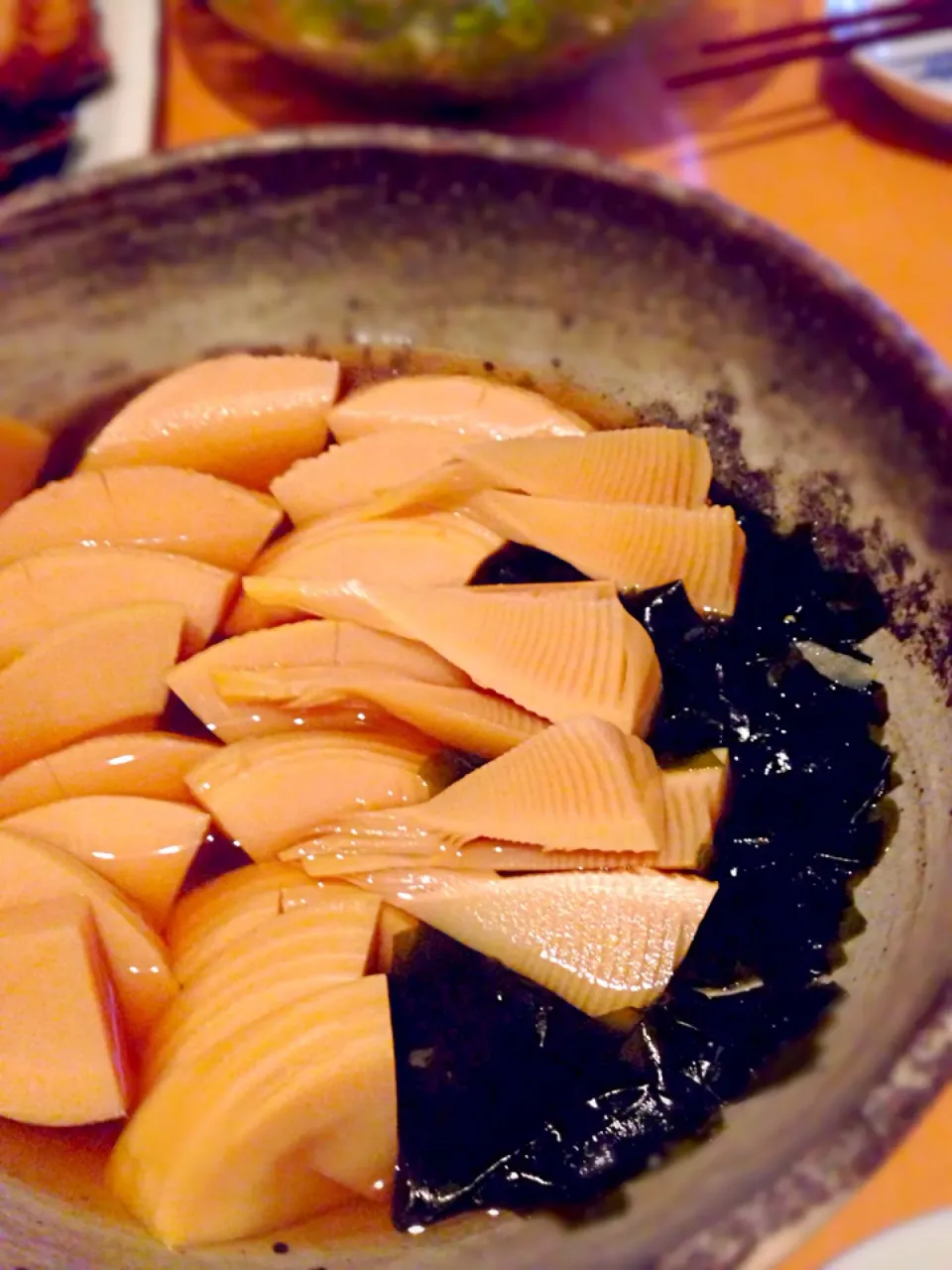 若竹煮 simmered young bamboo shoot|Funky Chefさん