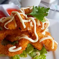 Snapdishの料理写真:CALAMARI. Light yet delicious snack for your evening. #mrbrewok #pekanbaru #calamari #culinaryworld|Veronica Pratiwi Tjajaさん