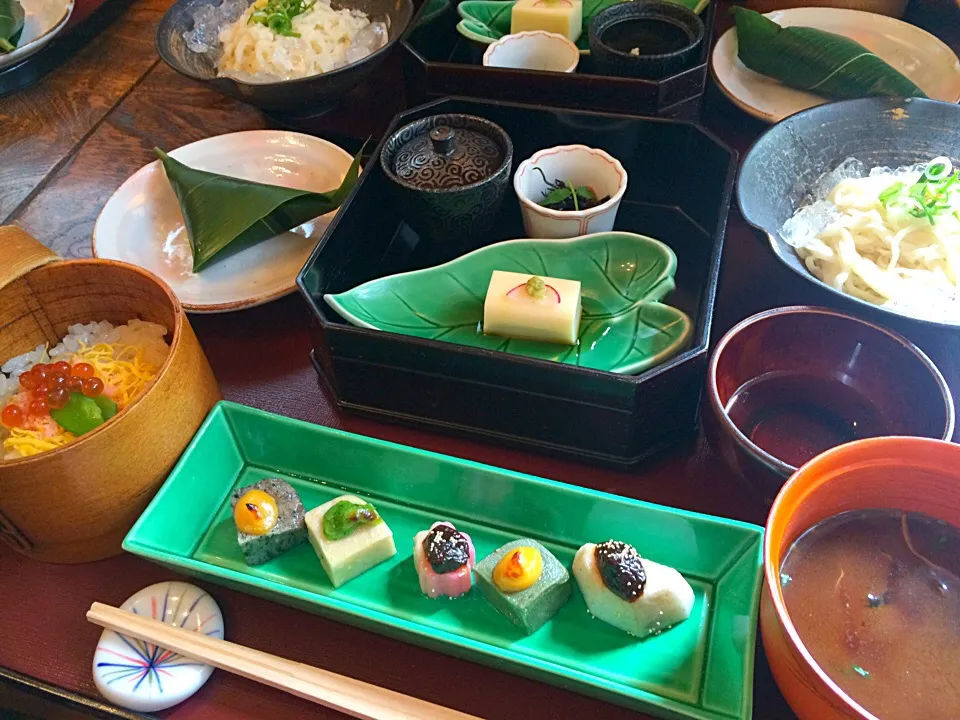 Snapdishの料理写真:花魁からの〜生麩料理💖|ゆりねかふぇさん