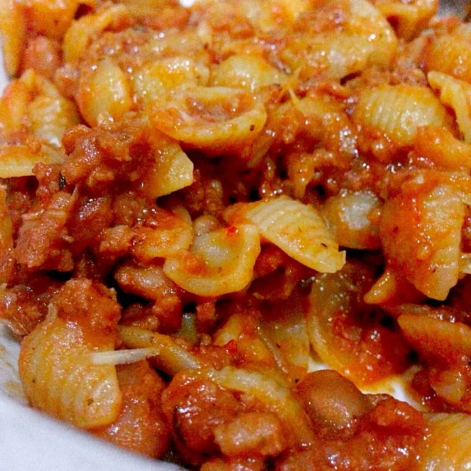 Super hot n spicy conchiglie pasta|Jacqueline Goretta Tanotoさん