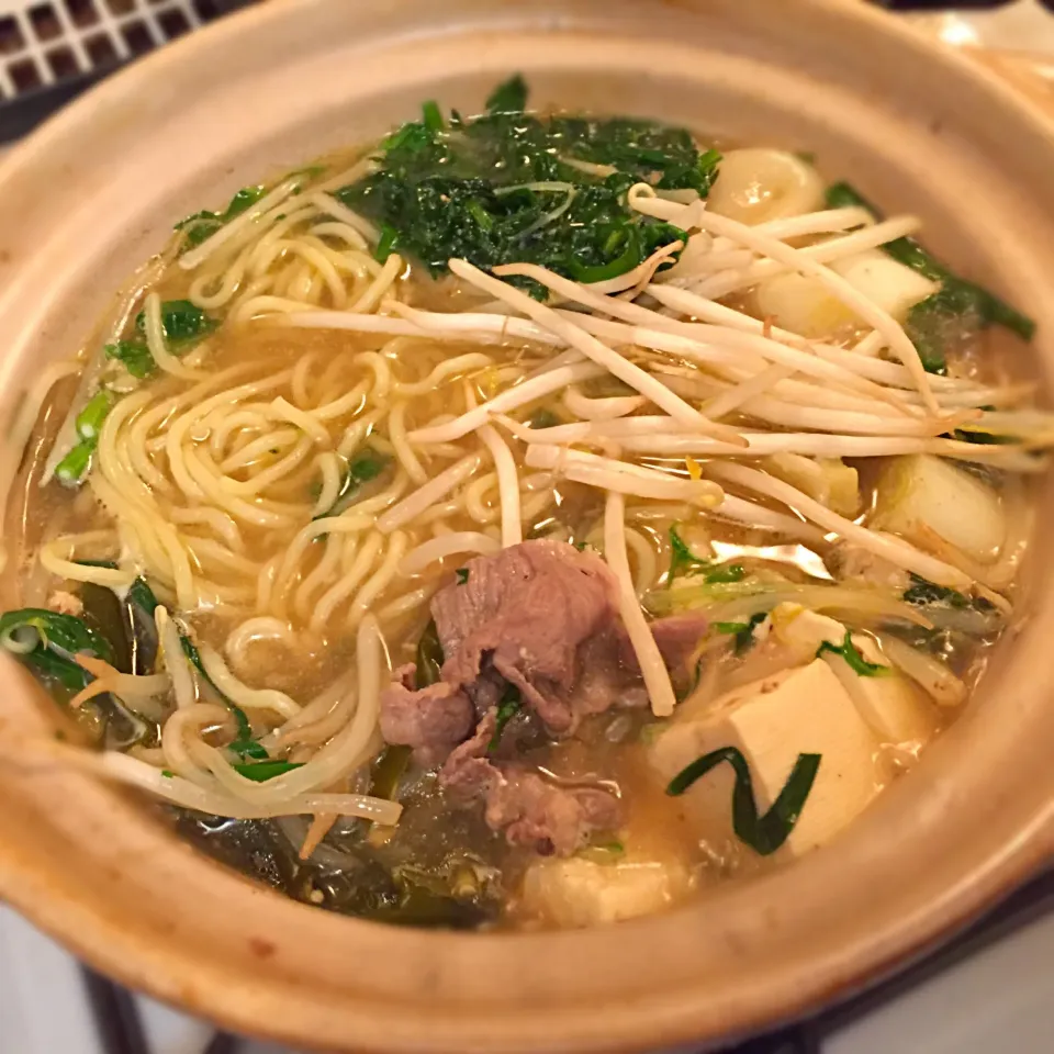 Snapdishの料理写真:鍋ラーメン|純さん