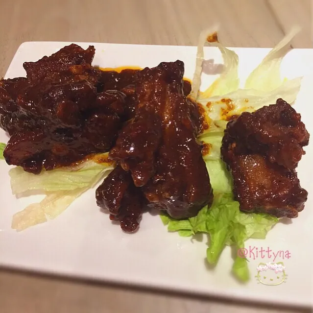 🎀꒰੭ ❛⃘ ▿ ˂̵ ꒱Mongolian Spare Ribs໊ ყ৩ଳଳყ ৳৷༩ऽ ˖💗|🎀Kittyna🌸さん