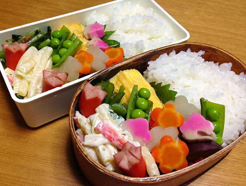 4月14日2人弁当🌸🌸|川上千尋さん