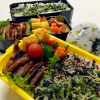 Snapdishの料理写真:高校生弁当 自分弁当