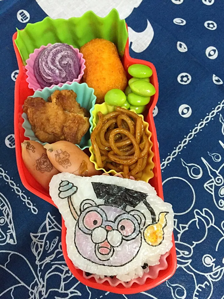 Snapdishの料理写真:学童弁当  うんちく魔|namimoさん