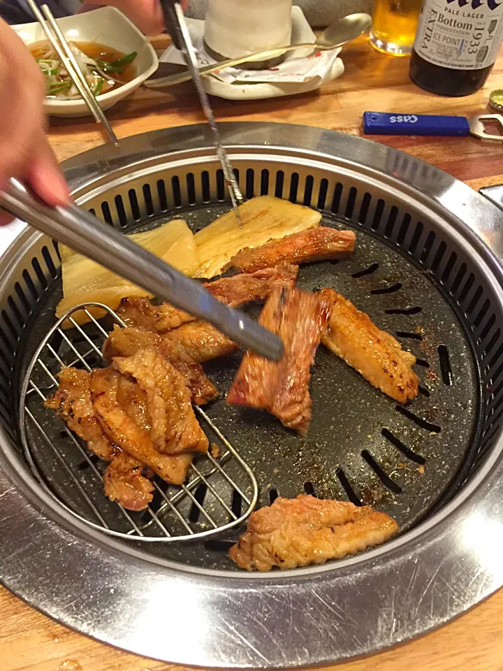 Snapdishの料理写真:本場韓国の焼肉|Yukitaka Nishidaさん