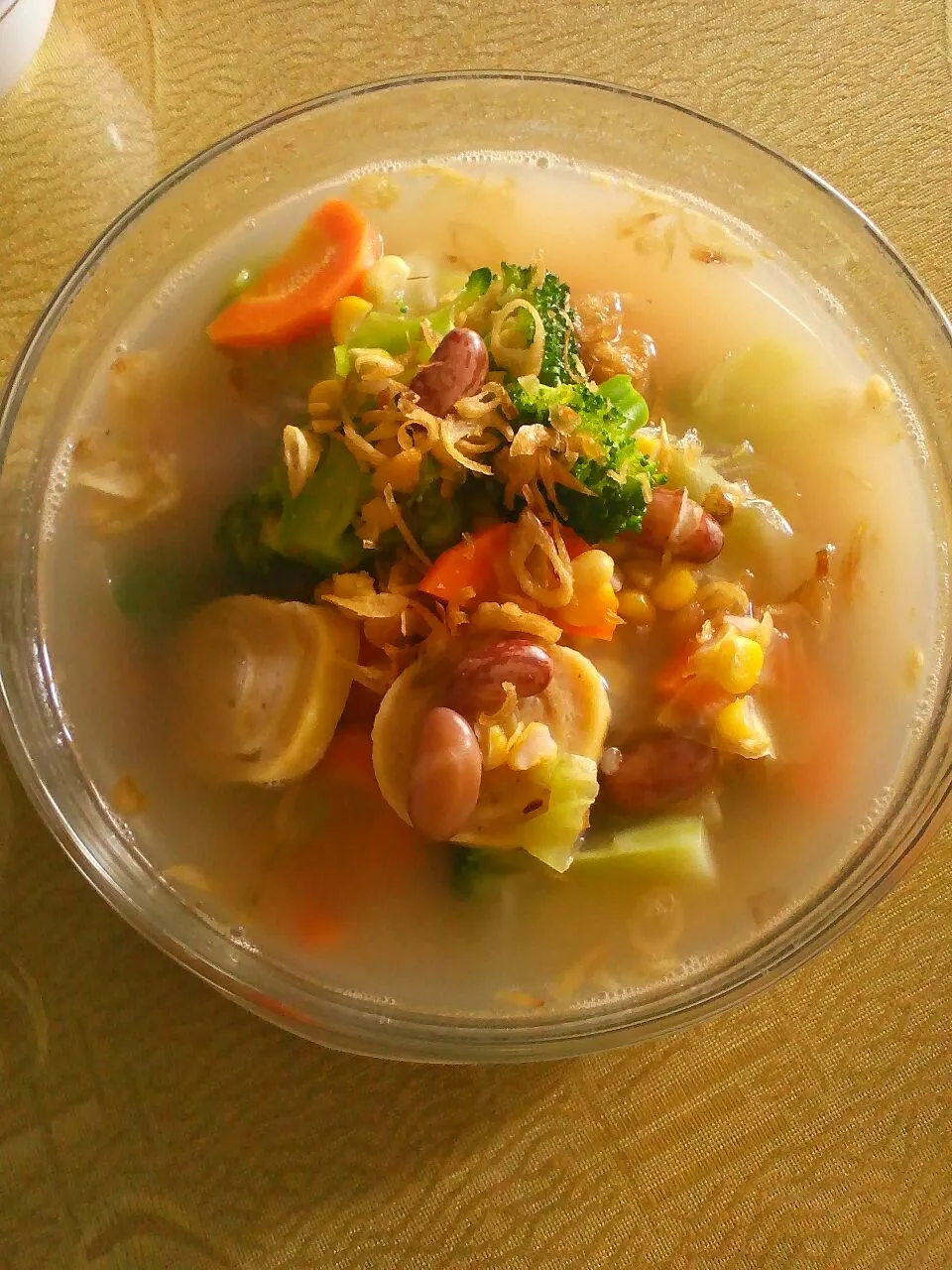 chicken soup with corn and red bean
yumss #Indonesian cuisine|Citra Indahさん