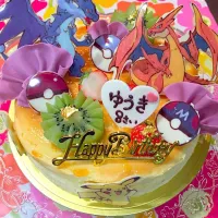 Snapdishの料理写真:誕生日ケーキ☆|ひぽぽさん