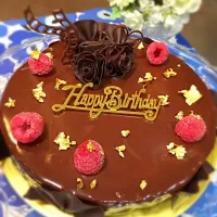 Snapdishの料理写真:誕生日ケーキ☆|ひぽぽさん