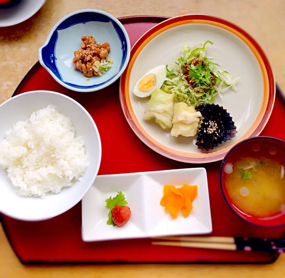 病院食 朝ご飯|太陽と花さん