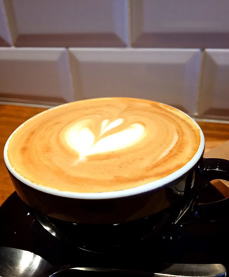 Snapdishの料理写真:お天気悪いですね〜☔️💦

#cafe #rainyday #cappuccino #latteart #coffeevalley #rainy #coffeeadict|chieさん