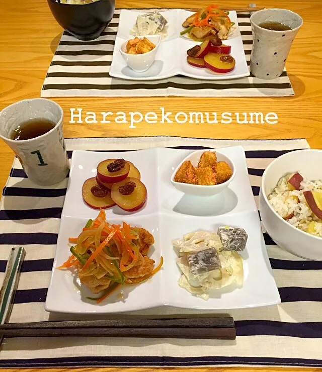 鶏胸肉の南蛮漬け定食🌝|おしぽさん