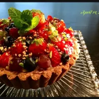 Snapdishの料理写真:🍓Berry tart🍓