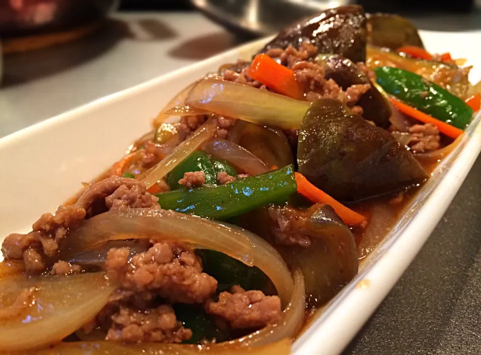 茄子のオイスターソースソッテー🍆ʕ-̼͡-ʔbyコーズ|七海さん