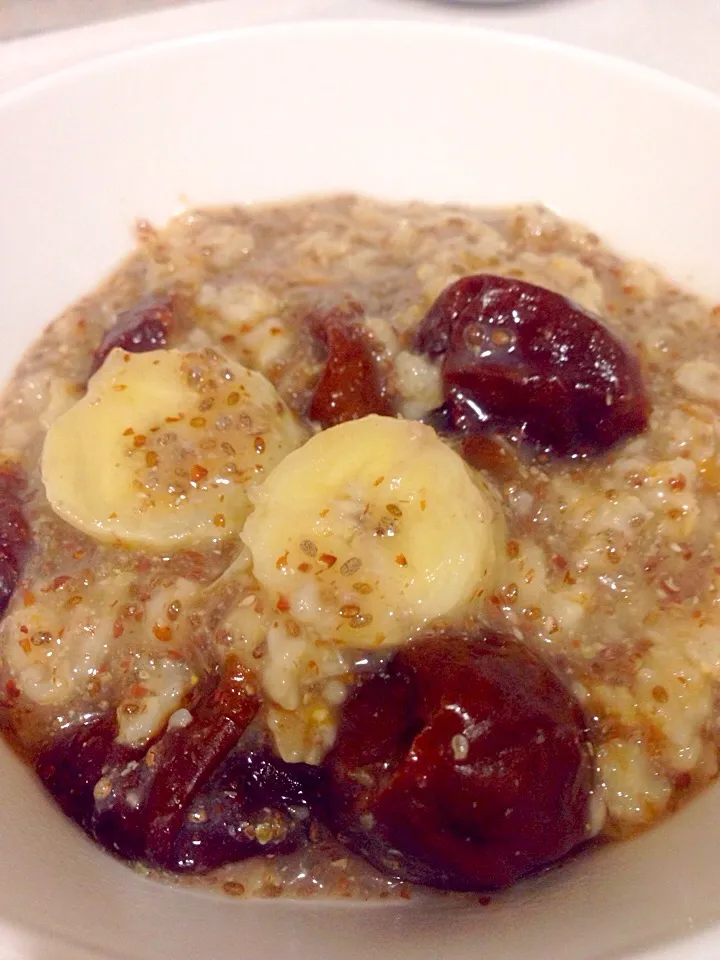 Banana prune oatmeal|Tanuさん