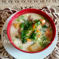 Snapdishの料理写真:Soto Betawi|Ecy Ma Alifさん