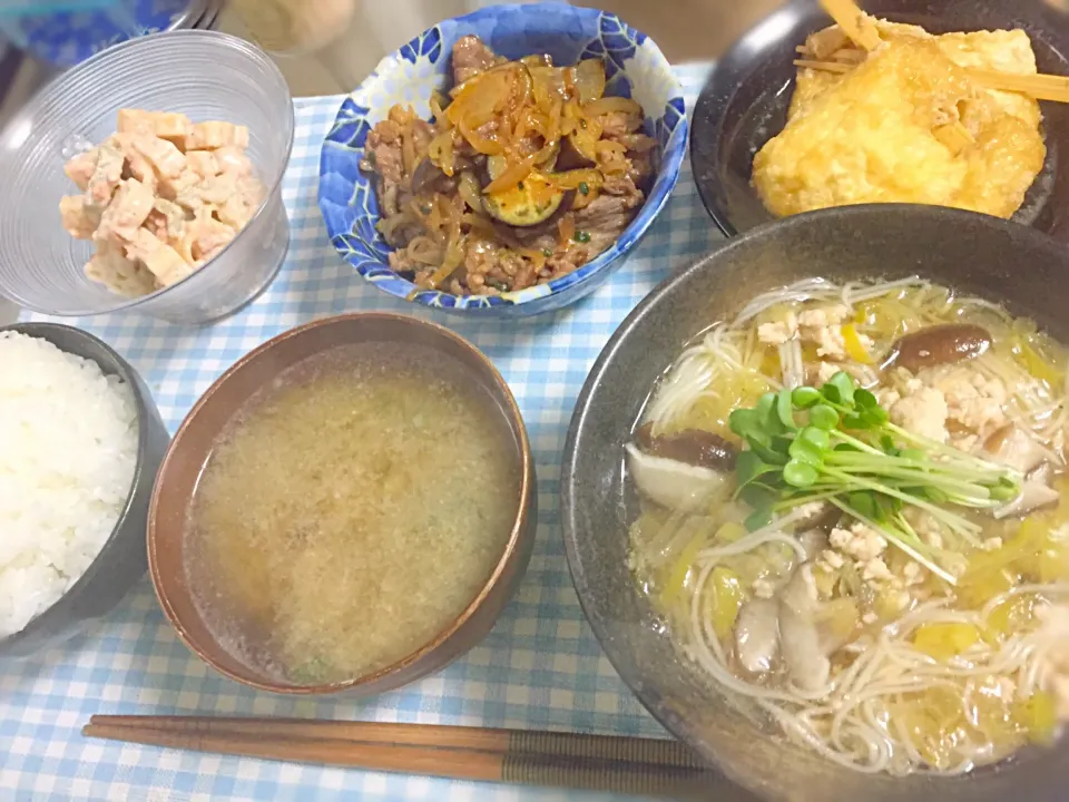 にゅうめんが食べたーい夕食|あやさん