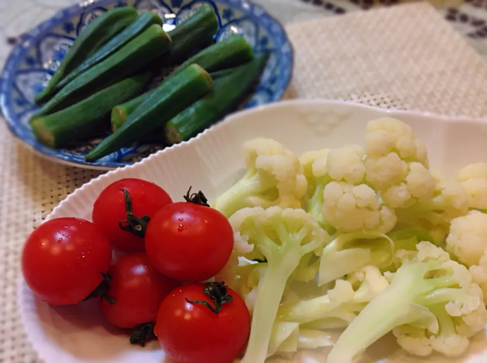 Snapdishの料理写真:オクラさん久しぶり😋|アライさんさん