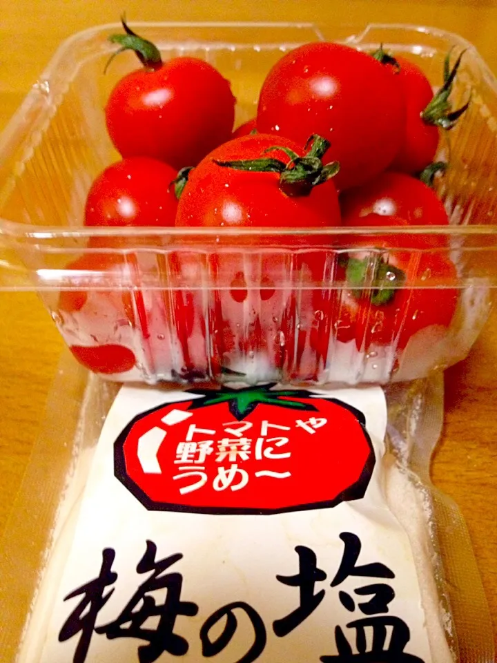 プチトマト🍅塩で|まいりさん