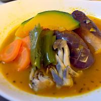 手羽元と野菜のカレースープ
