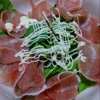 uncured ham & green leafs|roseさん