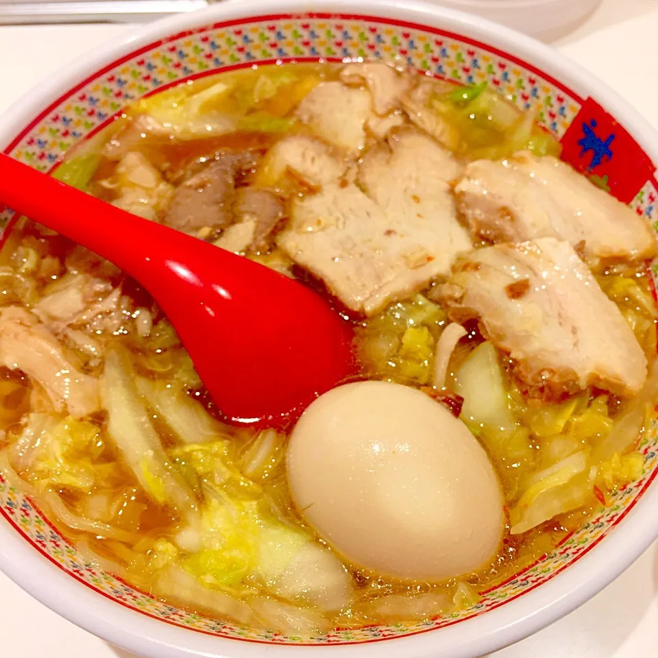 神座の小チャーシュー煮玉子ラーメン|yさん